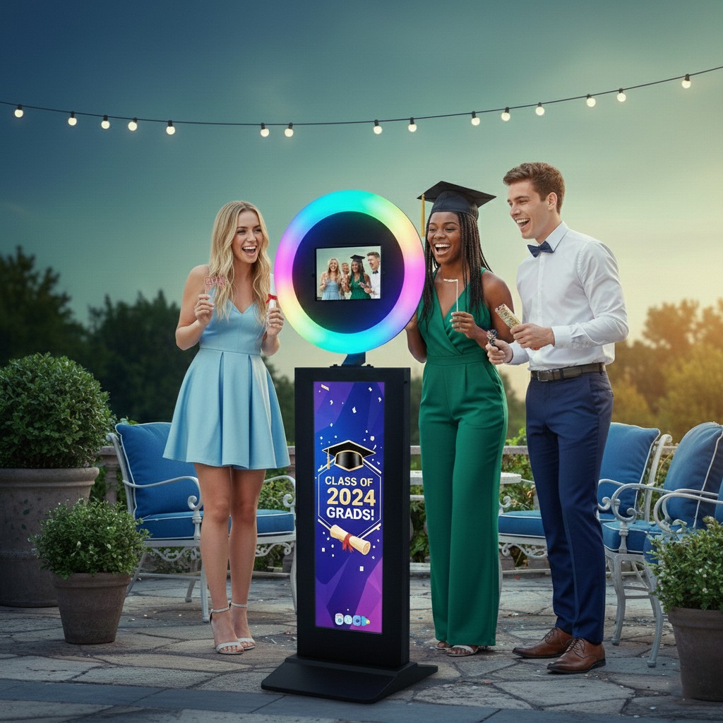 IPad Photo Booth With Digital LCD Display