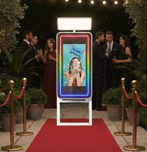 40″ Luxury Magic Mirror Photo Booth – Complete Deluxe Event Package