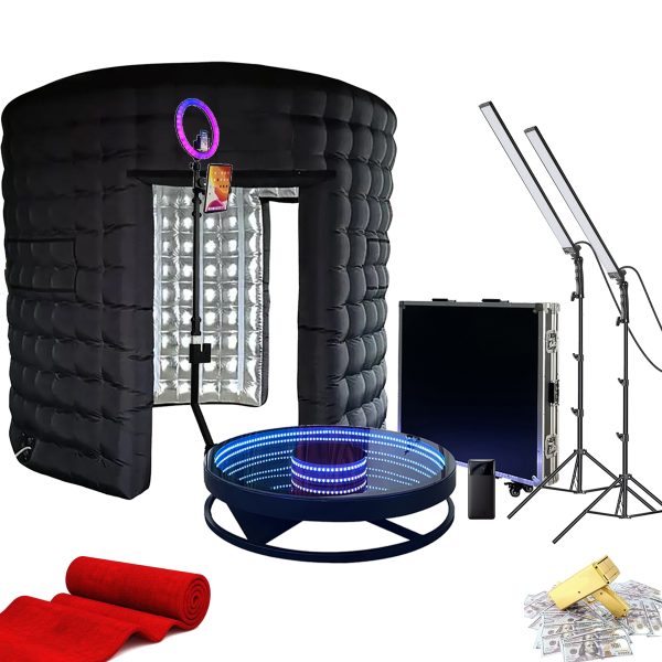44″ LED 360 Photo Booth Deluxe Package