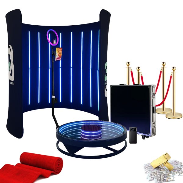 40″ LED 360 Photo Booth Premier Package