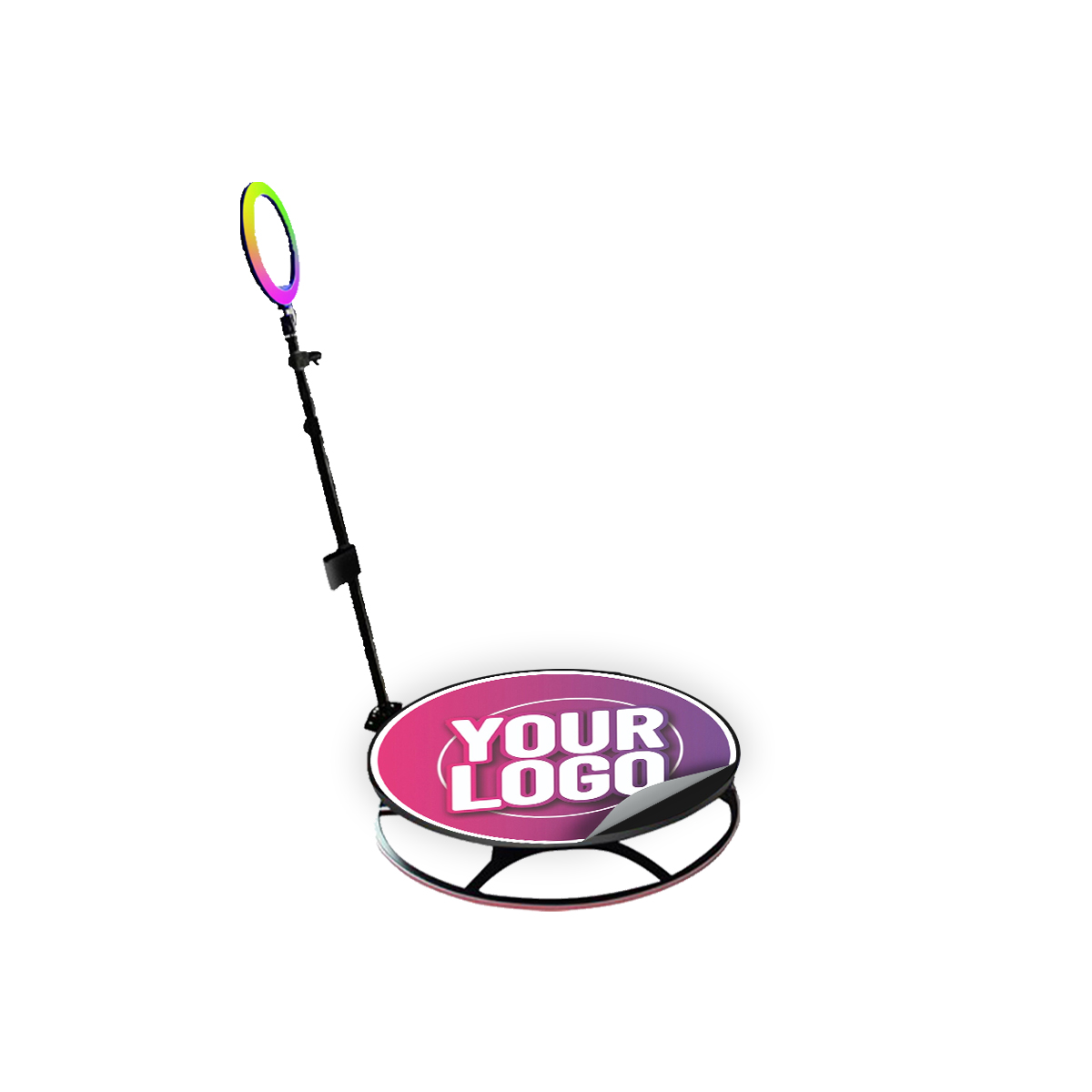 Custom Vinyl Logo Only for your 360 Photo Booth - Image 2