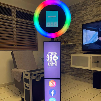 iPad Photo Booth With LED Logo Display - Image 9