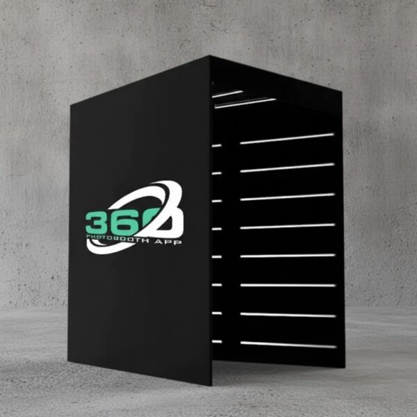 Square LED 360 Photo Booth Enclosures