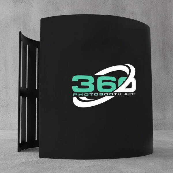 Semicircle LED Fabric Backdrop 360 Photo Booth Enclosure