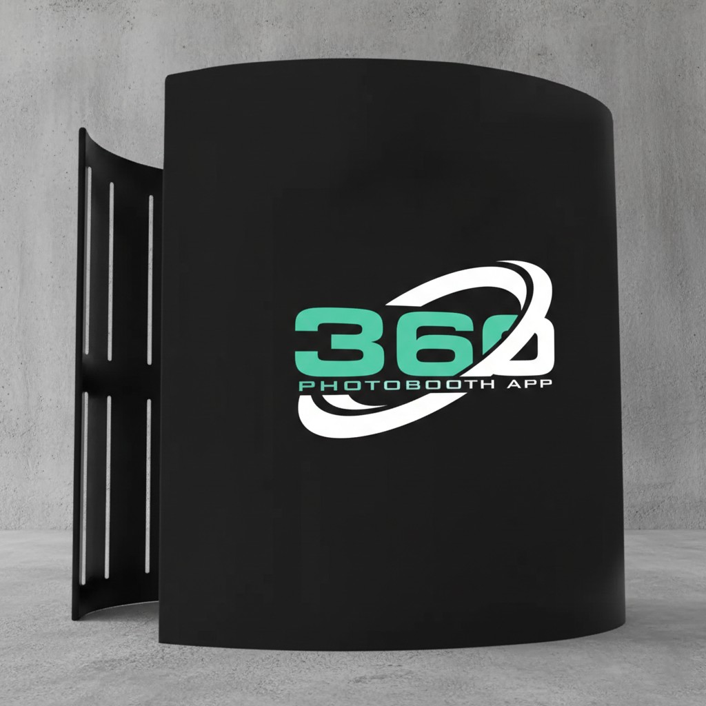 Semicircle LED Fabric Backdrop 360 Photo Booth Enclosure