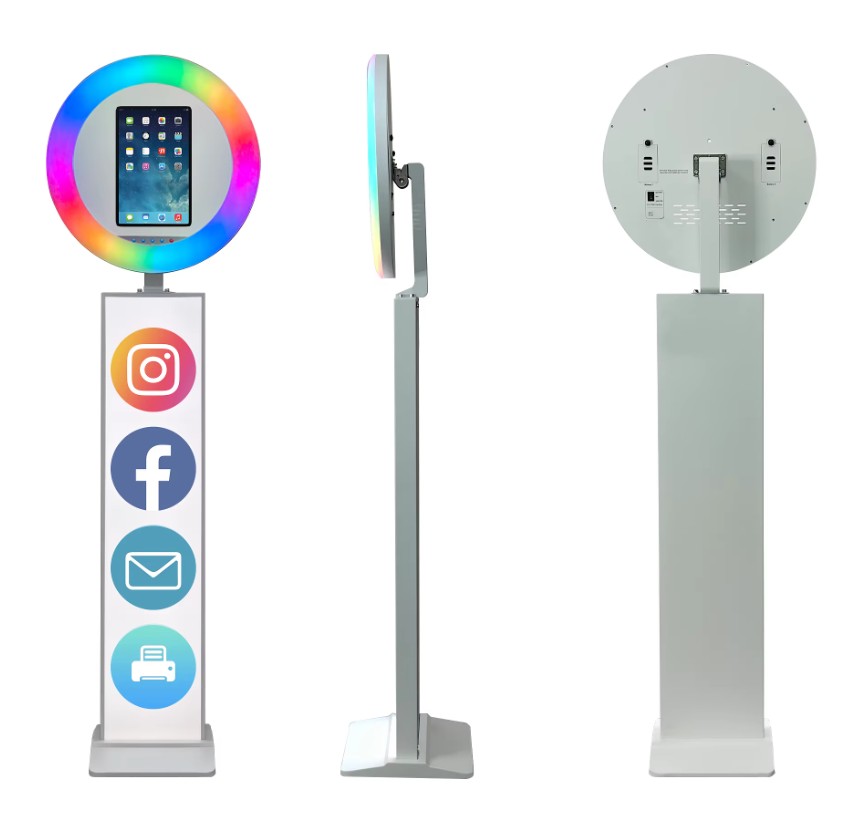 Ready to Ship High Quality Portable 12 9 Inch 13 Inch iPad Selfie Photo Booth Adjustable Booth Image 10