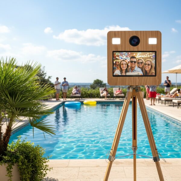 Wood Look Photo Booth